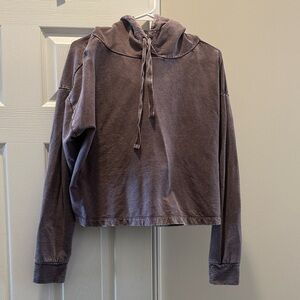 ZELLA Purple Hooded Sweatshirt